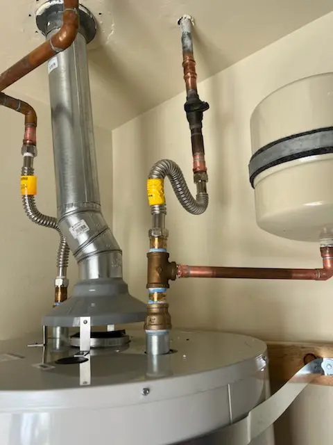 Water heater installation and plumbing repair in Whitaker Farms